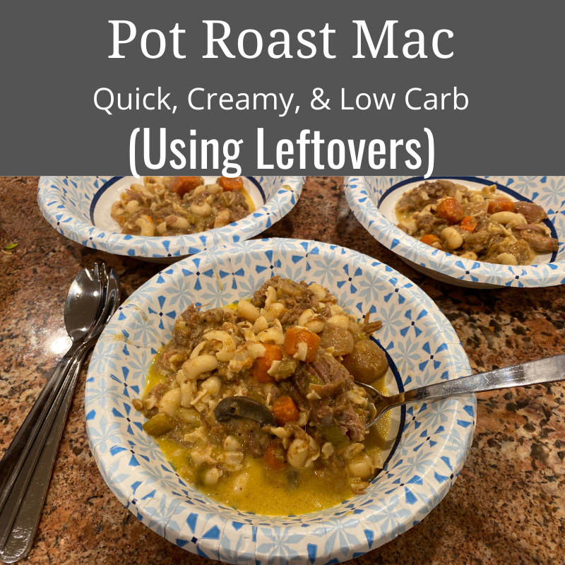 Low Carb Creamy Pot Roast Mac