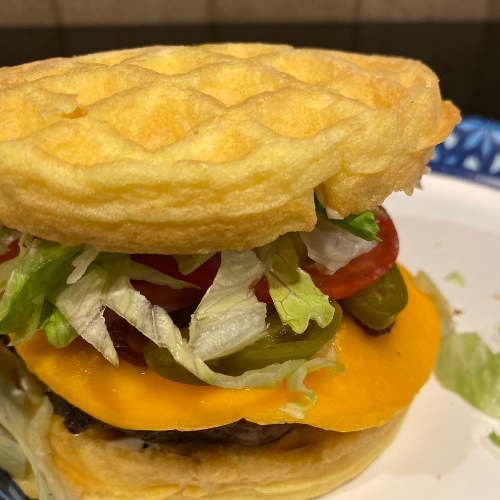 Burger-with-Wonder bread