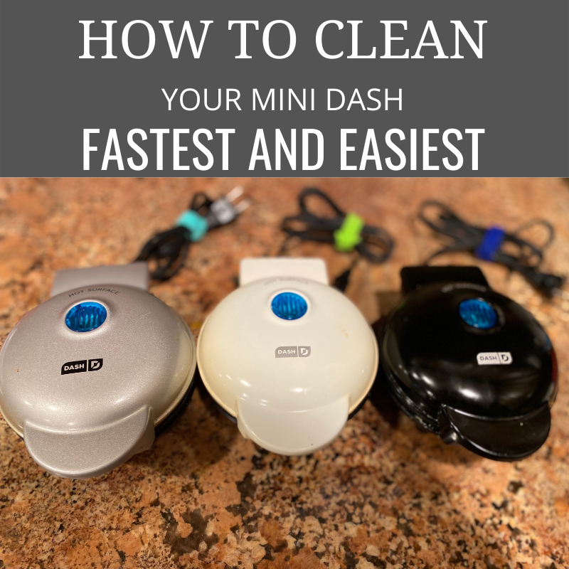 How to Clean your Mini Dash