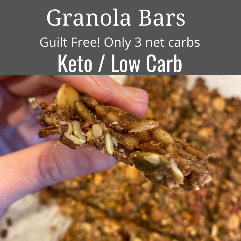 Keto Granola Bars