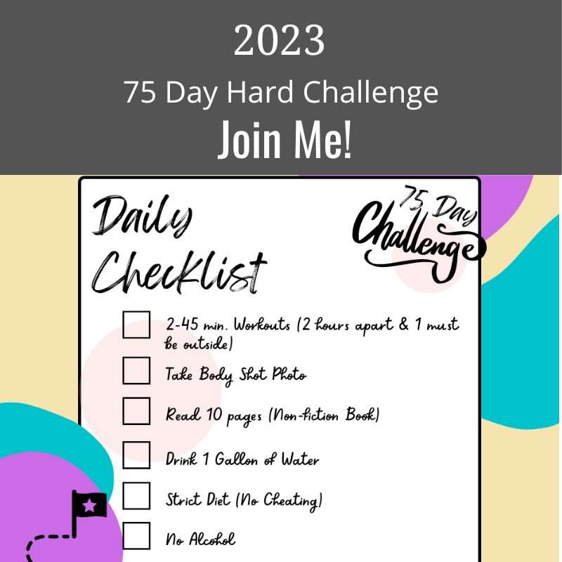 75-day-hard-challenge-2023-checklist
